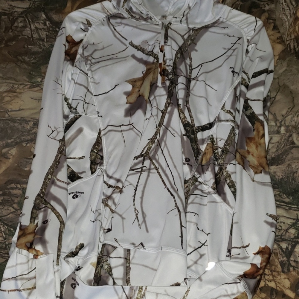 Long Sleeve White camo shirt